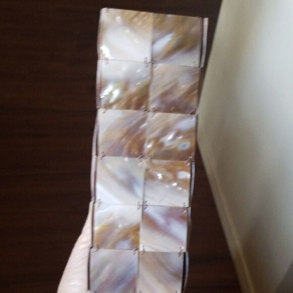 5/$20 Hand Crafted Abalone Shell Bag - Picture 4 of 5